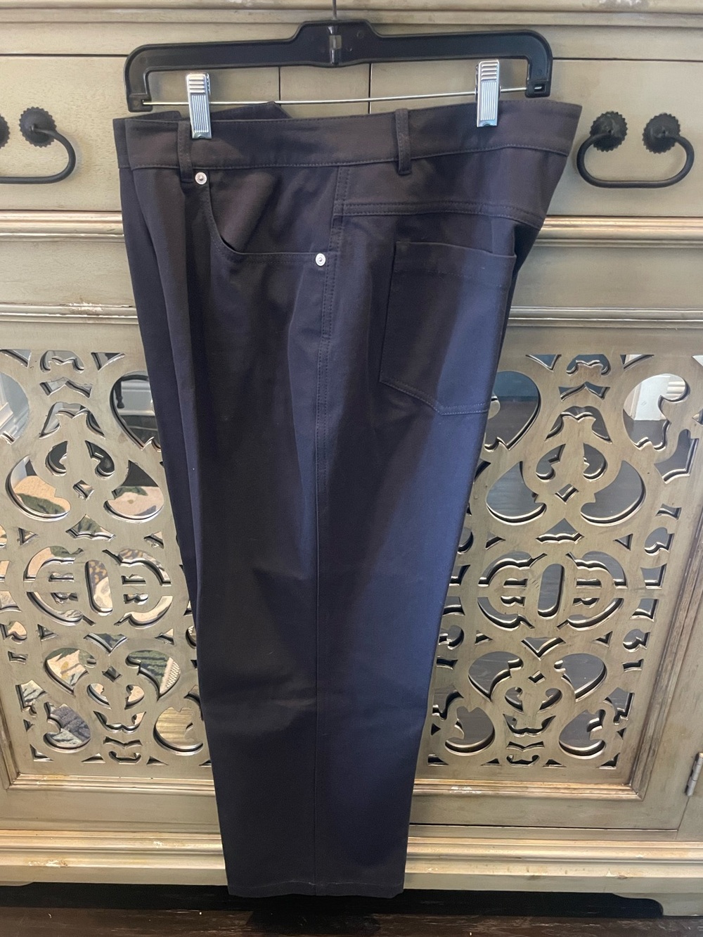 St. John Women’s Grey Straight Jeans